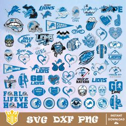 Detroit Lions Svg, National Football League Svg, NFL Svg, NFL Team Svg, American Football Svg, Sport Svg, Download Files