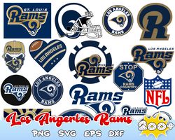 los angeles rams svg svg, rams  svg, clipart for cricut, football svg, rams  team, football , digital download