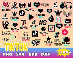 1000 tiktok logo svg bundle, tiktok svg, tiktok logo svg, peace love tiktok svg, tiktok birthday svg, tiktok family svg,