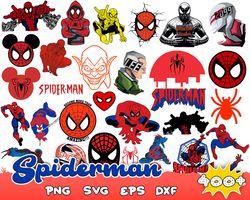 400 spiderman svg, spiderman png files, spider man svg bundle, spidey svg, baby spiderman vector, instant download