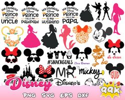 99k disney bundle svg png, cricut mickey bundle, disney svg, cricut pritntable disney clipart silhouette