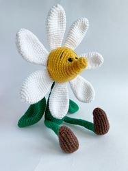 crochet pattern flower toy/ chamomile roman