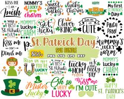 st patricks day bunlde svg, shamrock svg, bundle svg, patricks day svg saint patricks day clipart