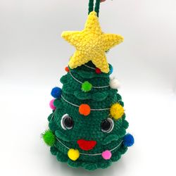 crochet pattern: chris the xmas tree. digital download - pdf. christmas tree. diy amigurumi toy tutorial.