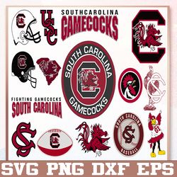 bundle 30 files south carolina gamecocks football team svg, south carolina gamecocks svg, n c a a teams svg