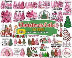 christmas tree cake png, christmas tree cakes svg, tis the season christmas cakes png, oh christmas tree cake png