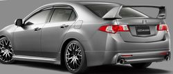 Rear Spoiler Mugen St For Honda Accord 8 Euro / Acura Tsx Cu 2008-2013