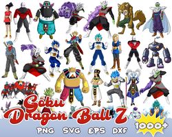 dragonball svg, anime vector, anime cutfile, anime clipart, anime bundle, anime print, anime cricut, anime digital