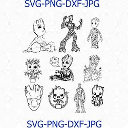 groot svg, baby groot svg, groot, i am groot svg, marvel svg, i am groot, baby groot, guardians svg, groot clipart,groot