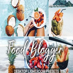10 mobile & desktop presets food blogger