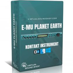 e-mu planet earth kontakt library - virtual instrument nki software