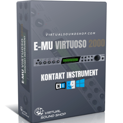 e-mu virtuoso 2000 kontakt library - virtual instrument nki software