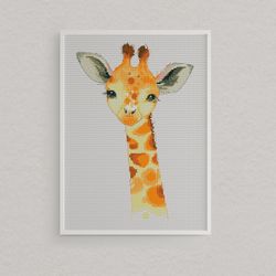 giraffe, cross stitch pattern, africa cross stitch, animal cross stitch, counted cross stitch, elephant cross stitch