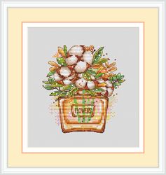 flower cross stitch pattern parfume cross stitch pattern cotton cross stitch pattern home cross stitch pattern