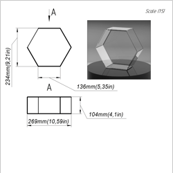 project 206. stained glass printable pattern. brillant3d