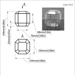 stained glass printable pattern. project 213. brillant3d