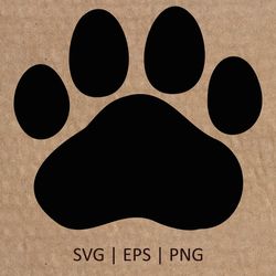 cat paw svg | cat svg | cat lover cut files svg png | cat shirt design svg | cricut svg file digital download | 025