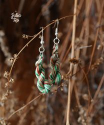 cute earrings, mini skeins earrings, handmade jewelry