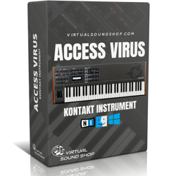 access virus kontakt library - virtual instrument nki software
