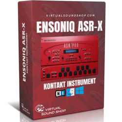 ensoniq asr-x kontakt library - virtual instrument nki software