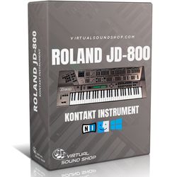 roland jd-800 kontakt library virtual instrument nki software