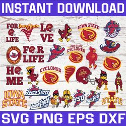bundle 28 files iowa state cyclones football team svg,iowa state cyclones svg, n c a a teams svg, n c a a svg, png, dxf