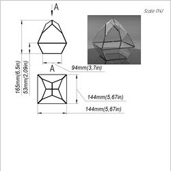 stained glass printable pattern. project 220. brillant3d