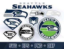 seattle seahawks svg bundle , seattle seahawks svg dxf eps png , n f l teams svg , digital download