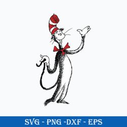 dr. seuss svg, dr. seuss hat svg, cat in the hat svg, png dxf eps, instant download