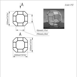 stained glass printable pattern. project 223. brillant3d