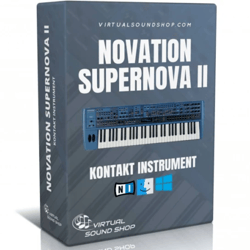 novation supernova ii kontakt library virtual instrument nki software