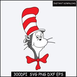 dr seuss svg bundle, cat in the hat svg, dr seuss hat svg, thing 1 thing 2 svg