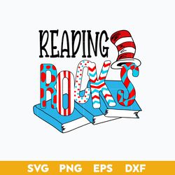 reading rocks svg, dr. seuss quotes svg, dr. seuss hat svg, png dxf  eps file