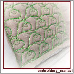 11 Quilt Block And Border Machine Embroidery Designs - 6 Sizes Available