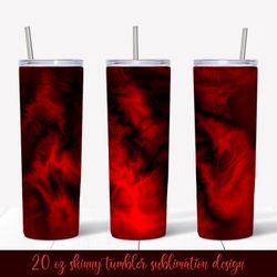 red flame tumbler sublimation wrap. fire tumbler  design