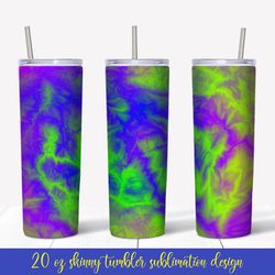 bright abstract tumbler sublimation wrap. tumbler design