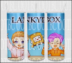 lankybox - sublimation 20oz and 30oz tumbler wrap