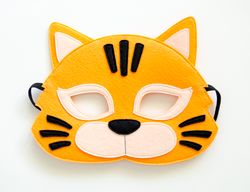 tiger mask from felt