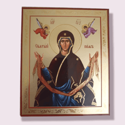 the holy belt of theotokos icon | orthodox gift | free shipping from the orthodox store