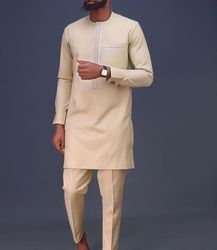 african men clothing, 2pics men sets, cotton fabric, different sizes and colors, men wesrs, all occassion, wedding suit