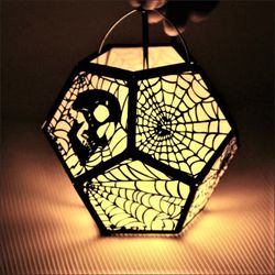 Digital Template Cnc Router Files Cnc Halloween Lamp Files for Wood Laser Cut Pattern