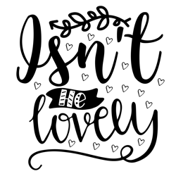 isn't he lovely typography tshirt design