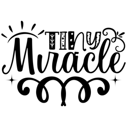 tiny-miraclef-baby for typography tshirt  design download by  vectorfreek