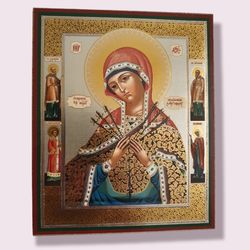 the seven sorrows of mary icon | orthodox gift | free shipping from the orthodox store