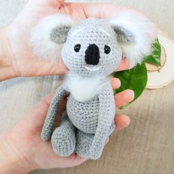 Crochet Pattern Koala Toy Cute Amigurumi Toy Stuffed Animal Koala Plush Handmade Gift