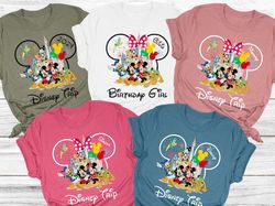 custom disney trip 2024 family shirts, disney matching shirts, disney vacation tshirt, disney trip your family name tee