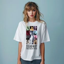 taylor eras tour poster t-shirt uk music live concert top unisex women's adult & kids oversized shirts, taylor swift