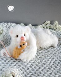 custom order realistic polar bear toy