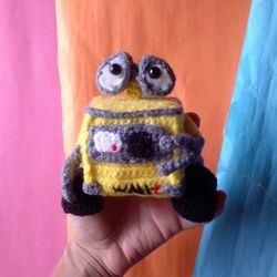 criochet pattern wall-e  doll digital pdf, digital crochet pattern baby toys doll amigurumi