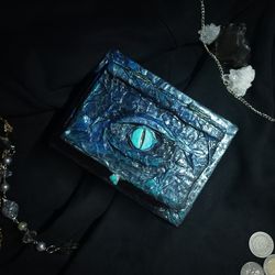 handmade jewelry box "eye of the dragon"